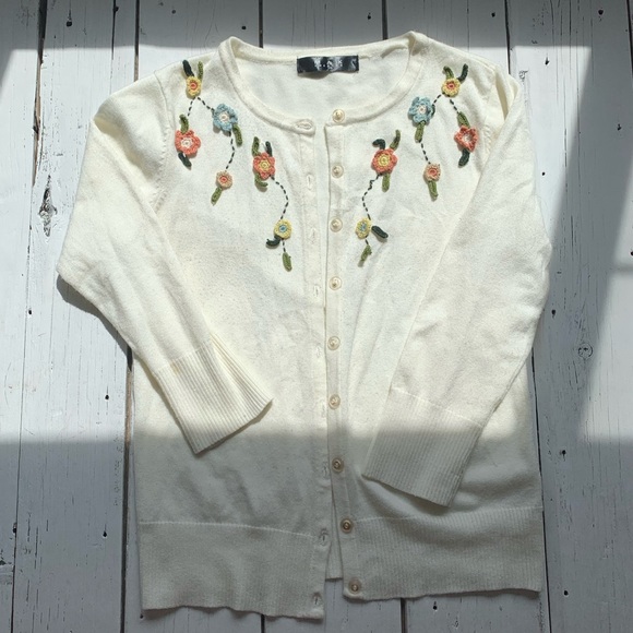 Floral detailed sweater - Picture 2 of 2